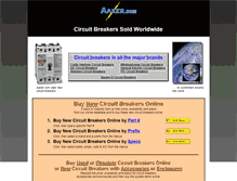 Tablet Screenshot of circuit-breakers.aaker.com